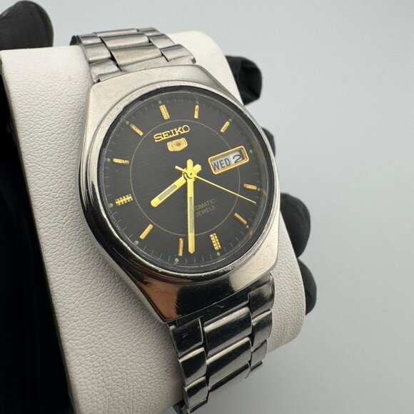Seiko 5 Automatic 17 Jewels - Vintage Wrist Watch - Made in Japan - Picture 1 of 10